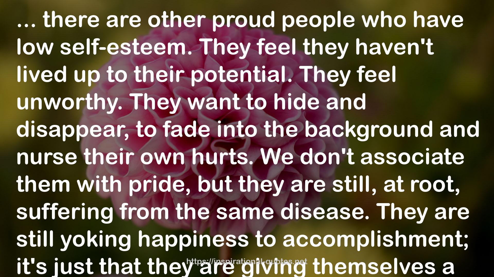other proud people  QUOTES