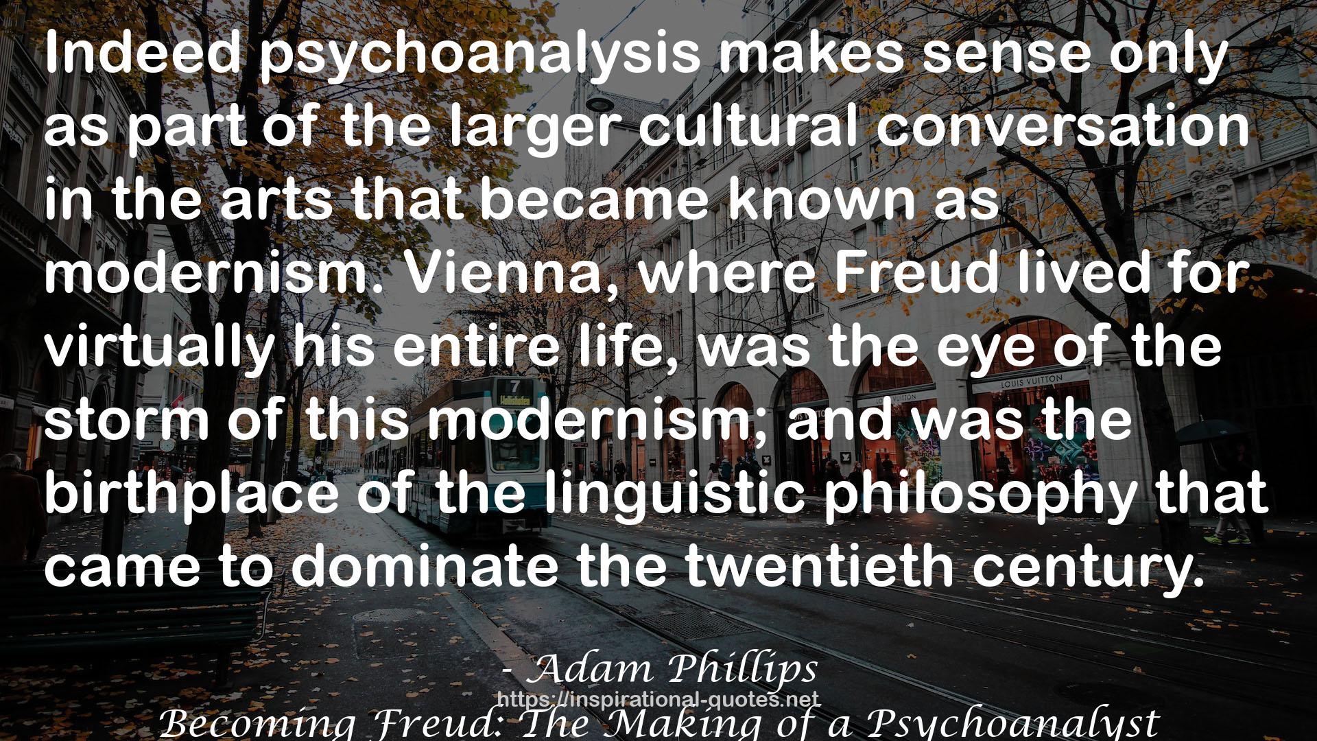 Becoming Freud: The Making of a Psychoanalyst QUOTES