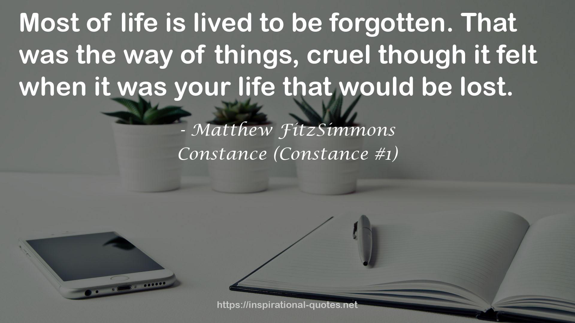 Constance (Constance #1) QUOTES