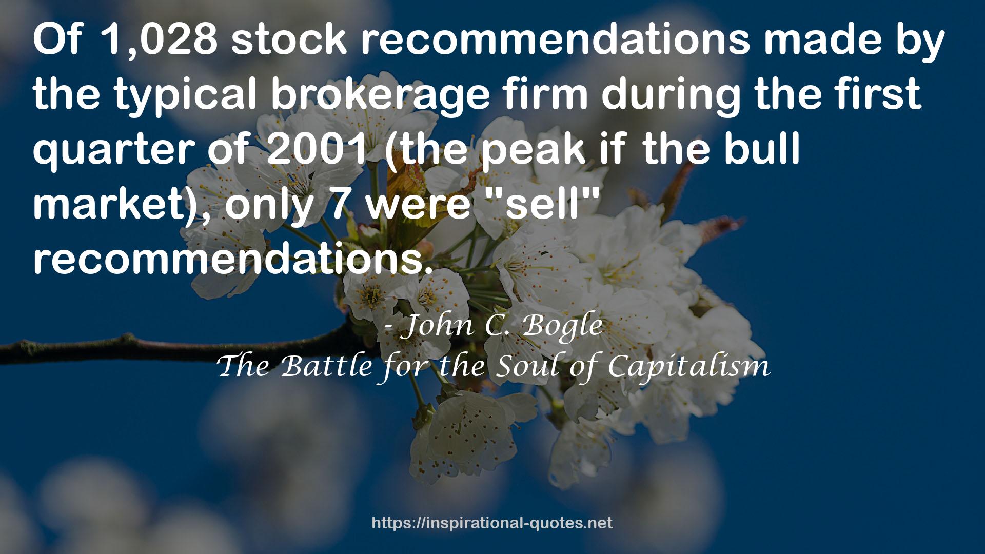 The Battle for the Soul of Capitalism QUOTES