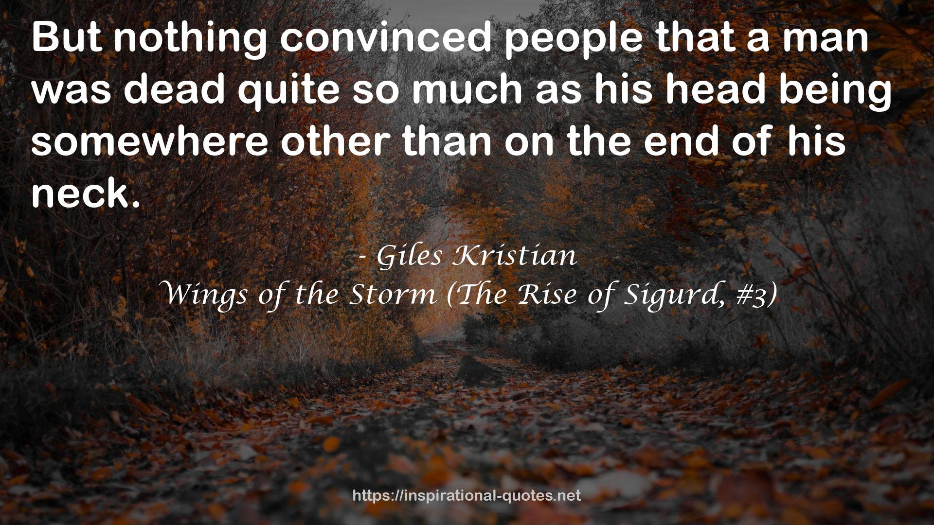 Wings of the Storm (The Rise of Sigurd, #3) QUOTES