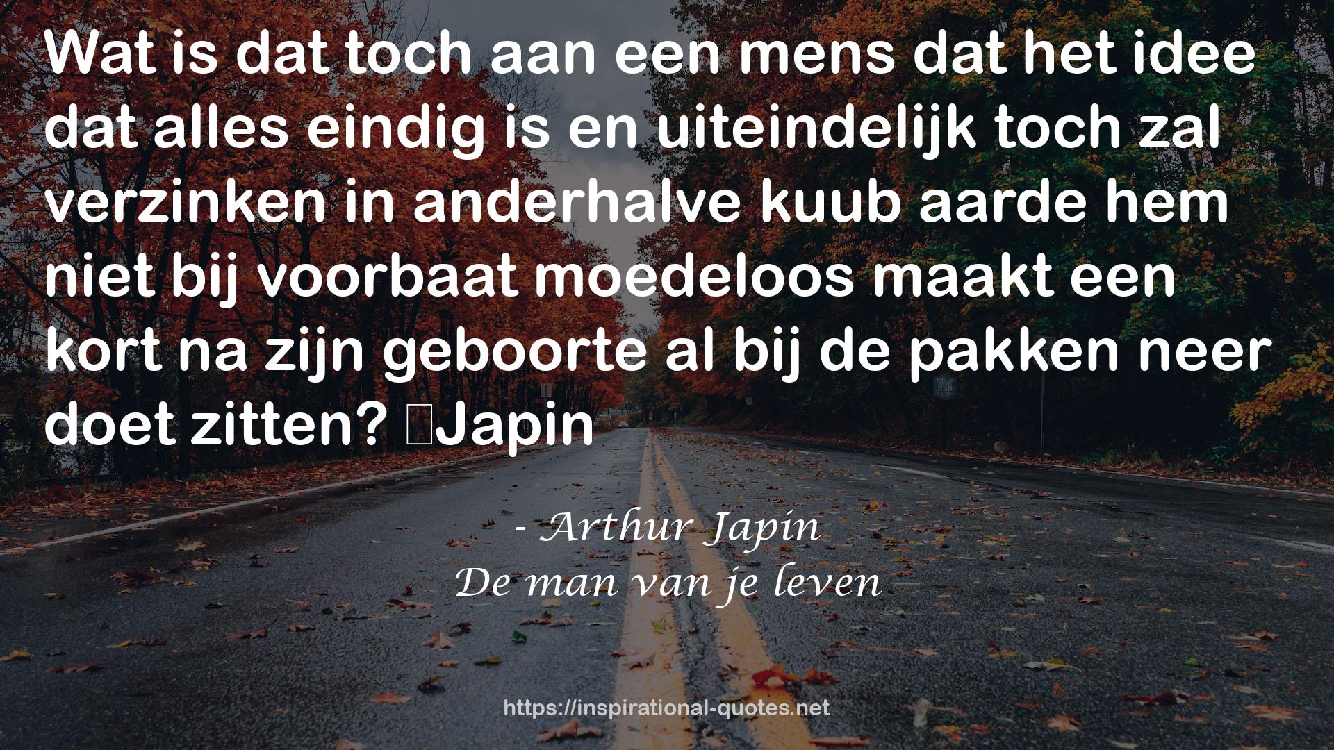 De man van je leven QUOTES