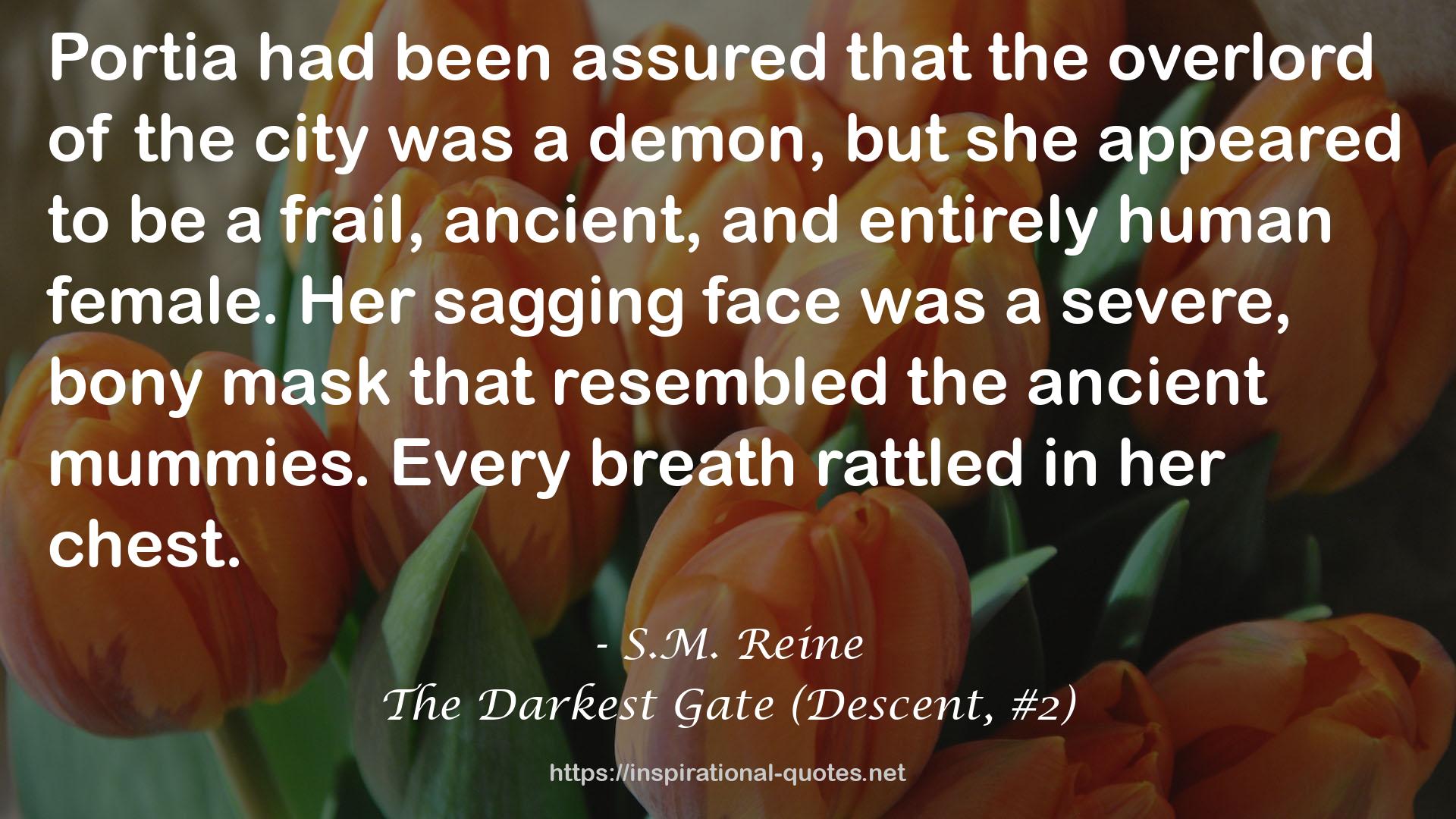 The Darkest Gate (Descent, #2) QUOTES