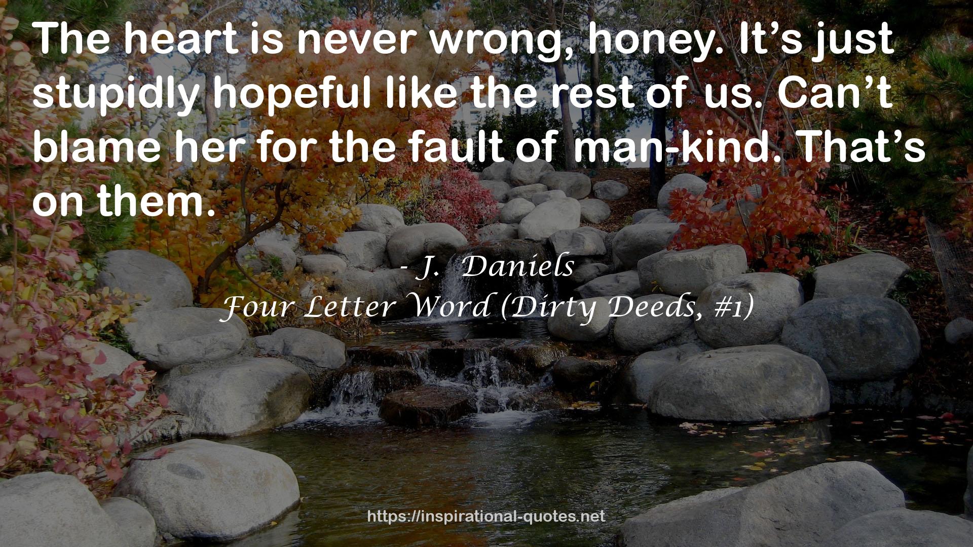 J.  Daniels QUOTES