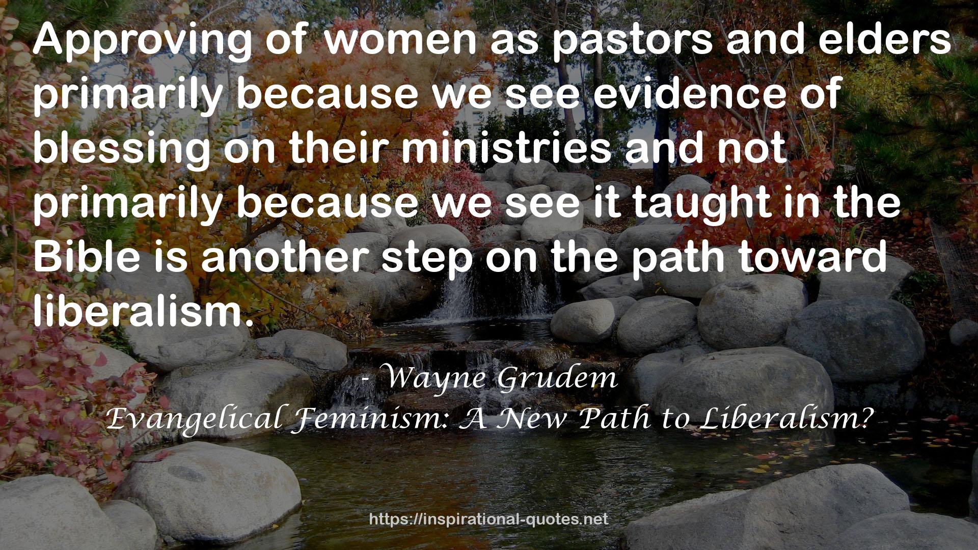 Wayne Grudem QUOTES