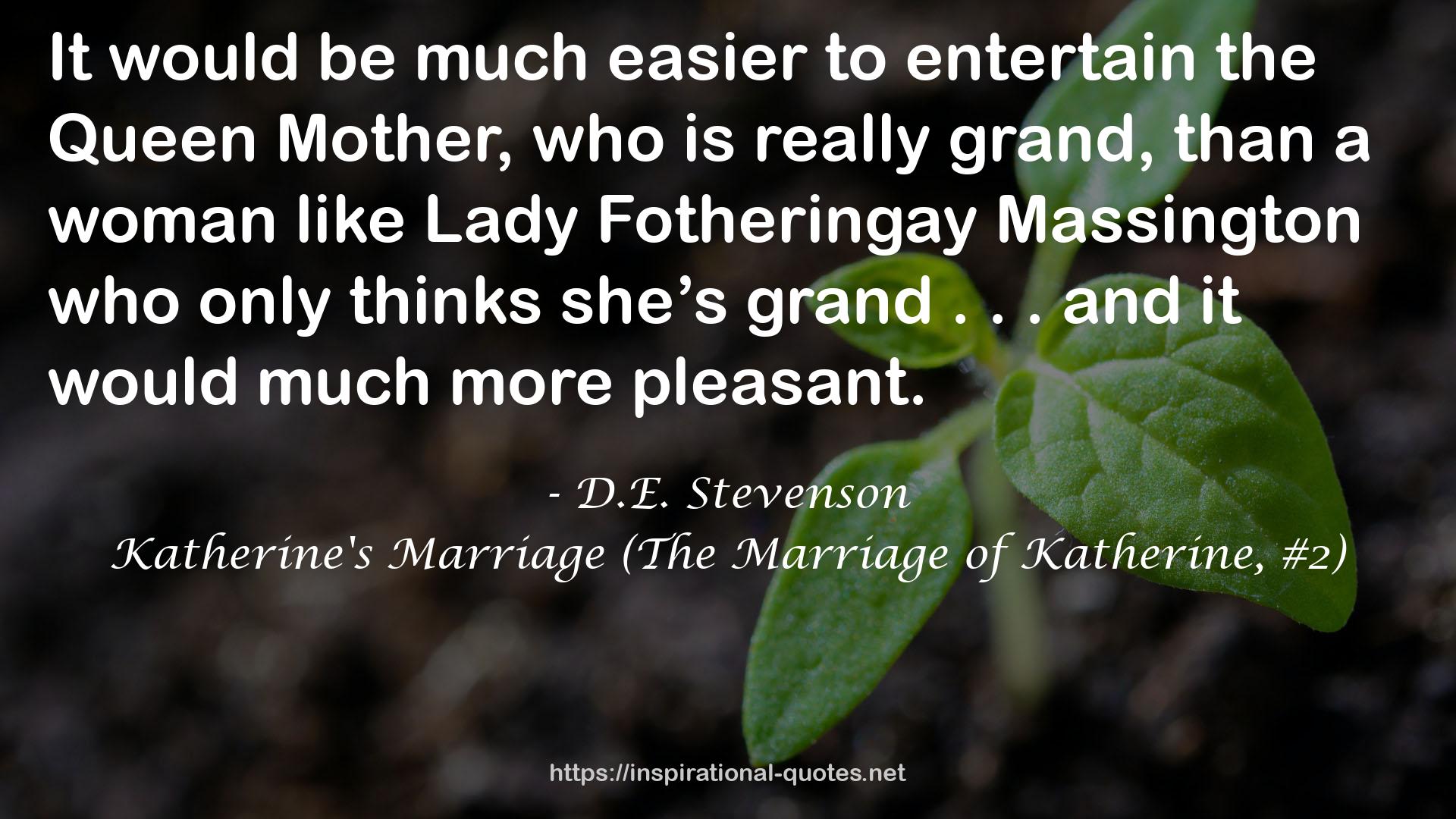 Katherine's Marriage (The Marriage of Katherine, #2) QUOTES