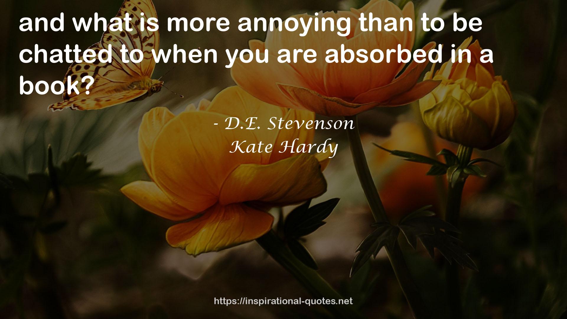 Kate Hardy QUOTES