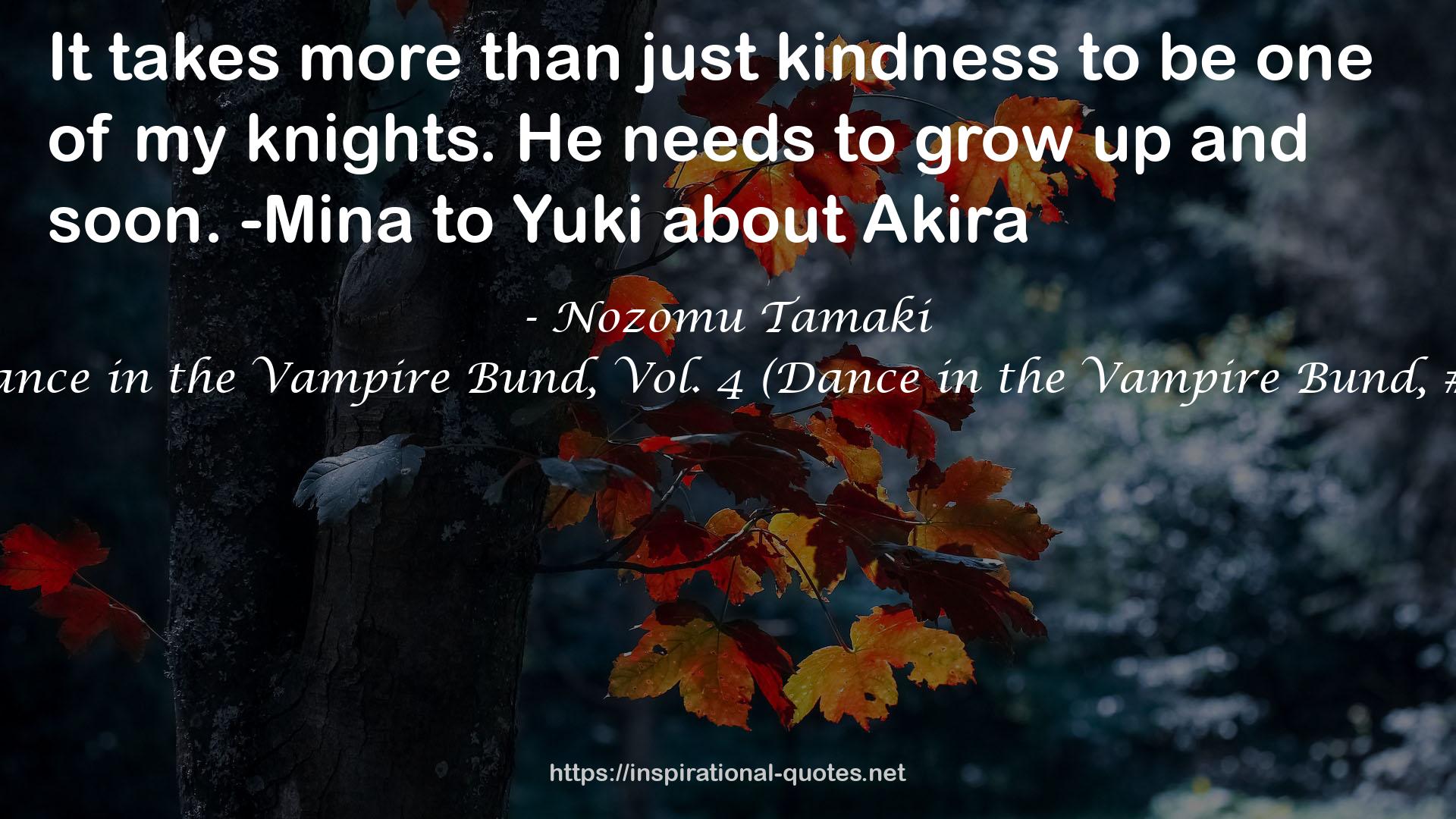 Dance in the Vampire Bund, Vol. 4 (Dance in the Vampire Bund, #4) QUOTES