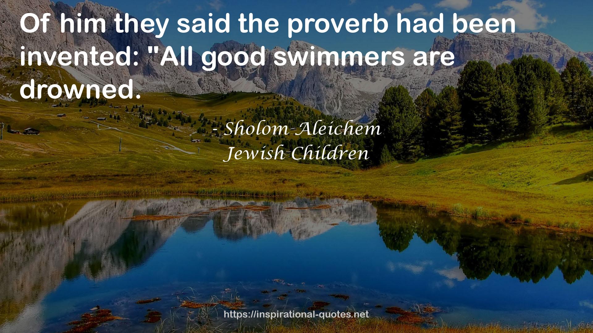 Jewish Children QUOTES