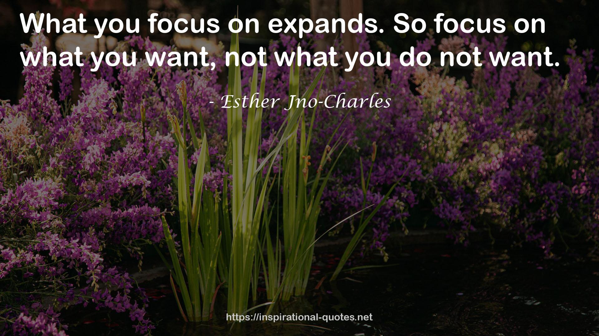 Esther Jno-Charles QUOTES