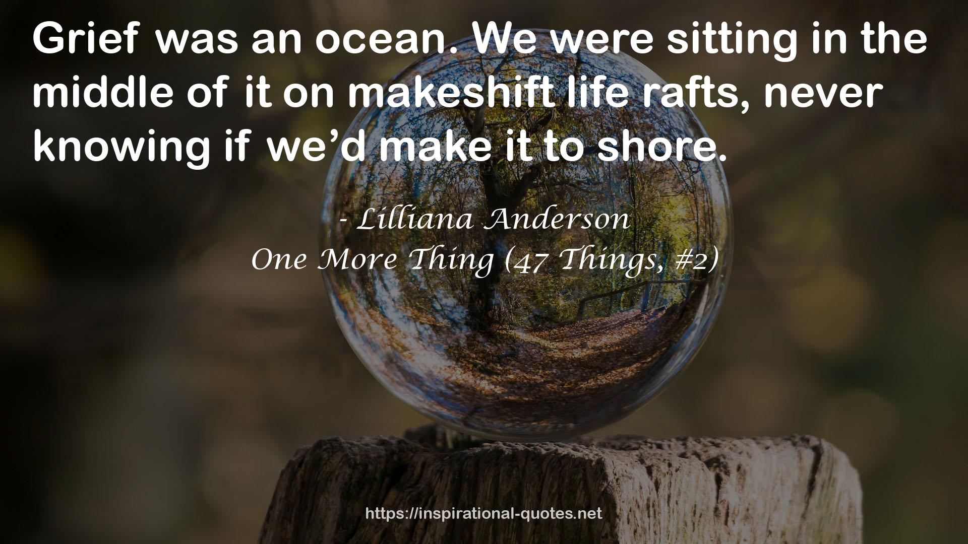 Lilliana Anderson QUOTES