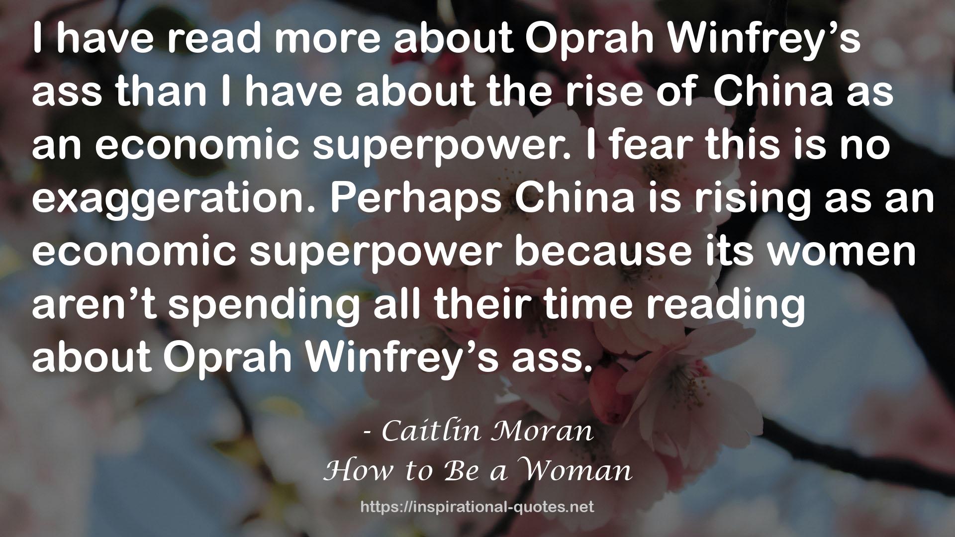 Oprah Winfrey’s  QUOTES