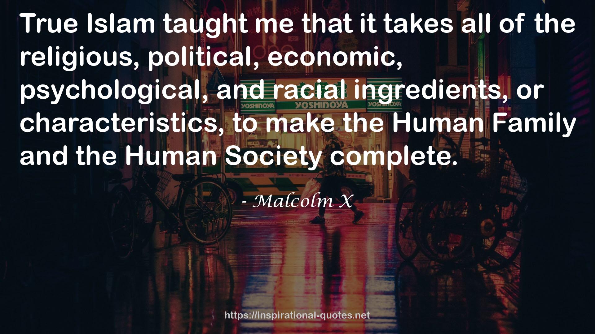 Malcolm X QUOTES