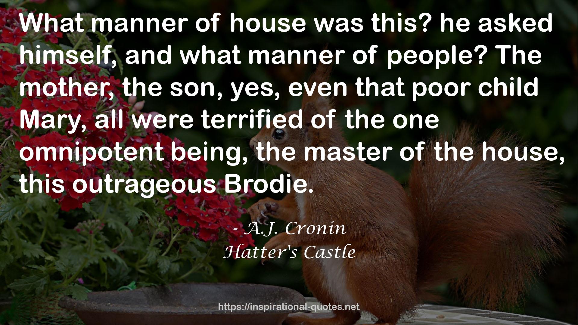 A.J. Cronin QUOTES