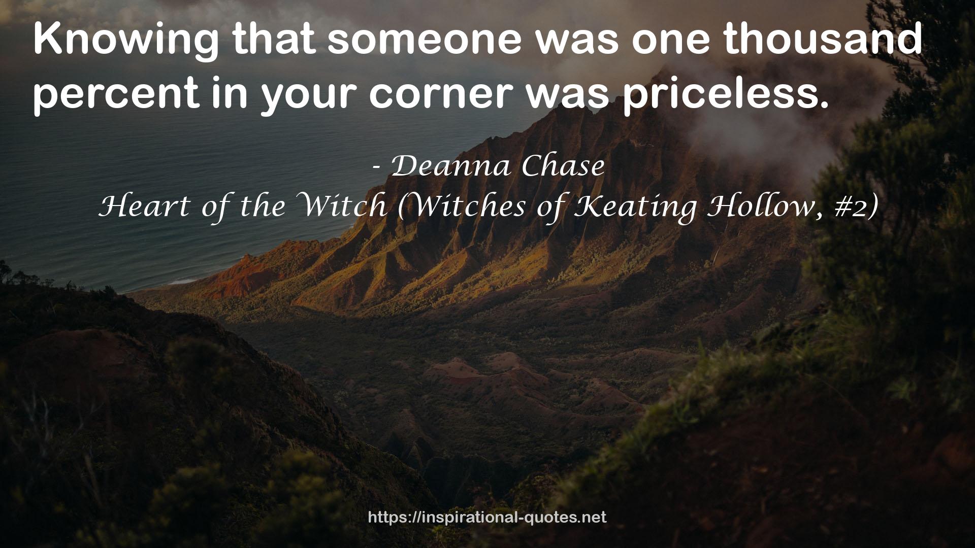 Heart of the Witch (Witches of Keating Hollow, #2) QUOTES