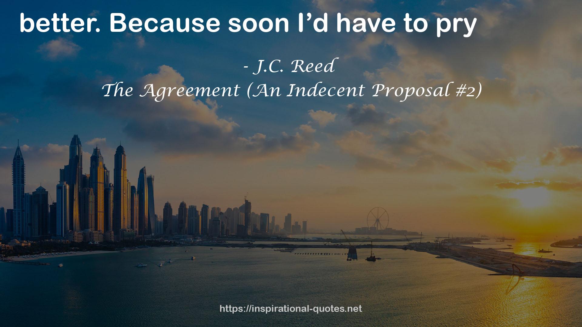 The Agreement (An Indecent Proposal #2) QUOTES