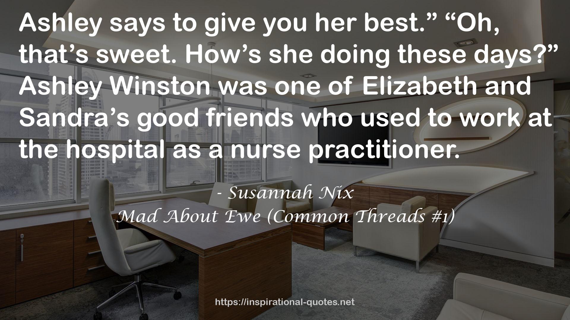 Susannah Nix QUOTES