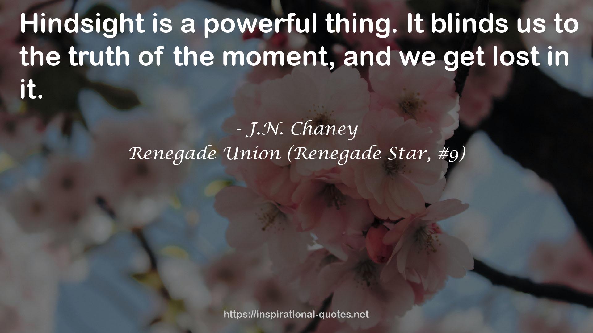 Renegade Union (Renegade Star, #9) QUOTES