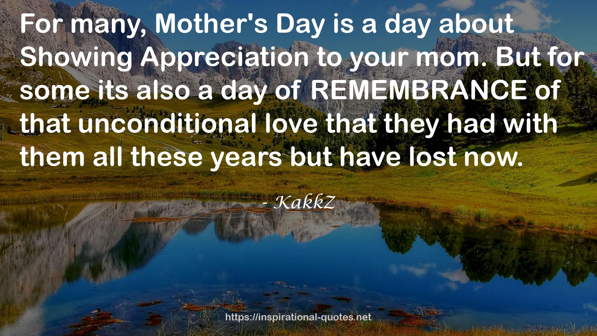 Mother's Day  QUOTES