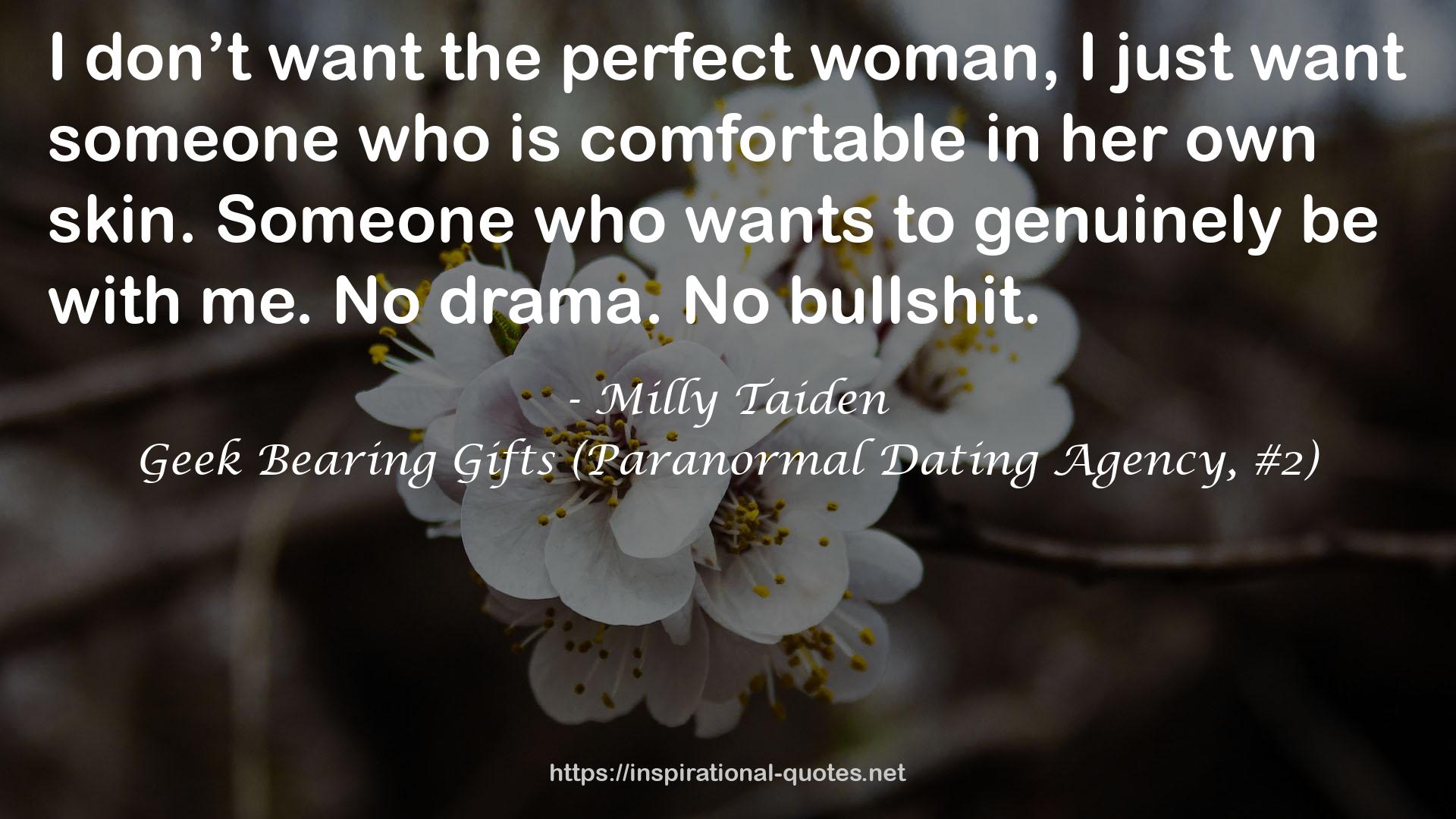 Milly Taiden QUOTES