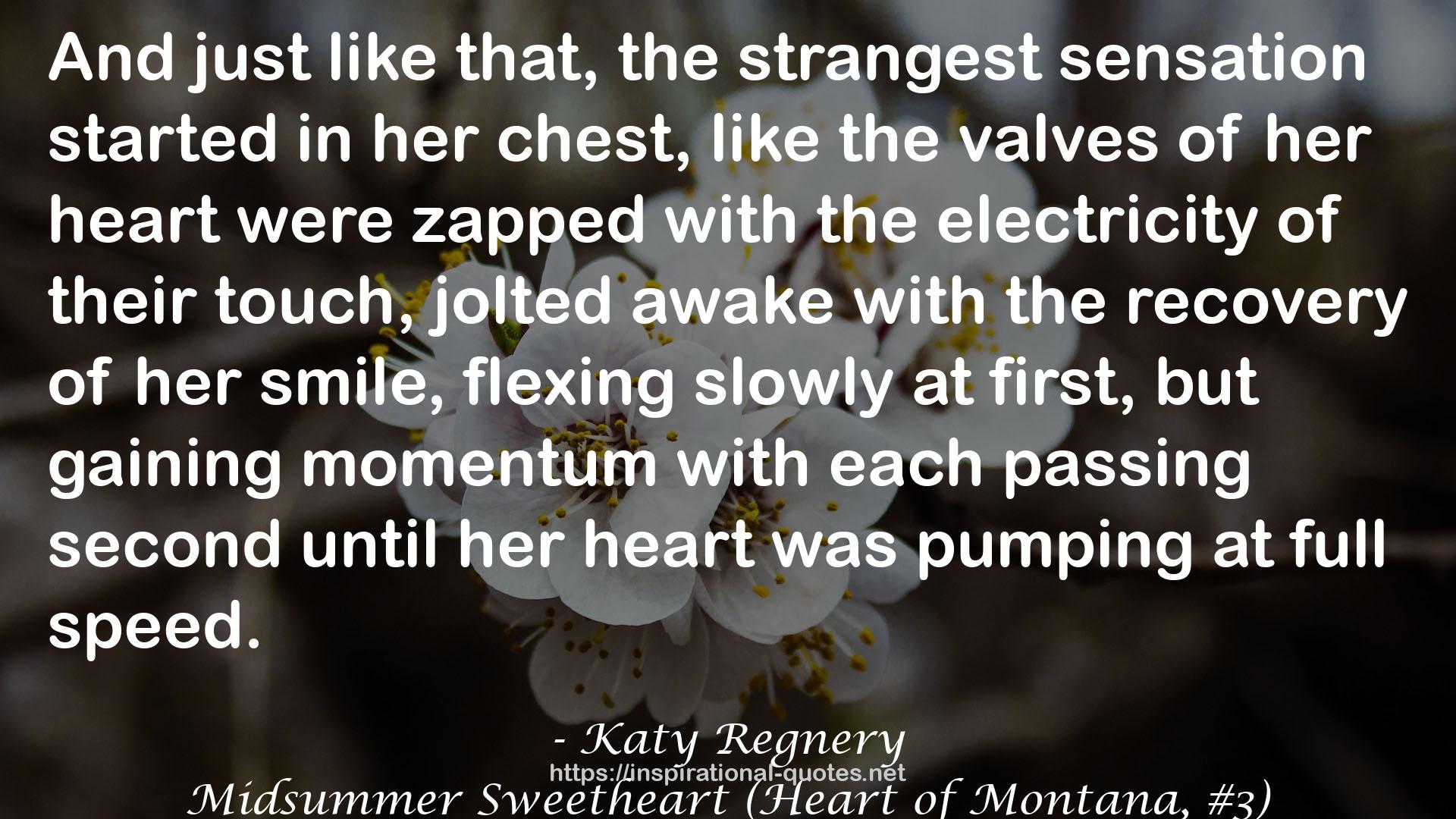 Midsummer Sweetheart (Heart of Montana, #3) QUOTES