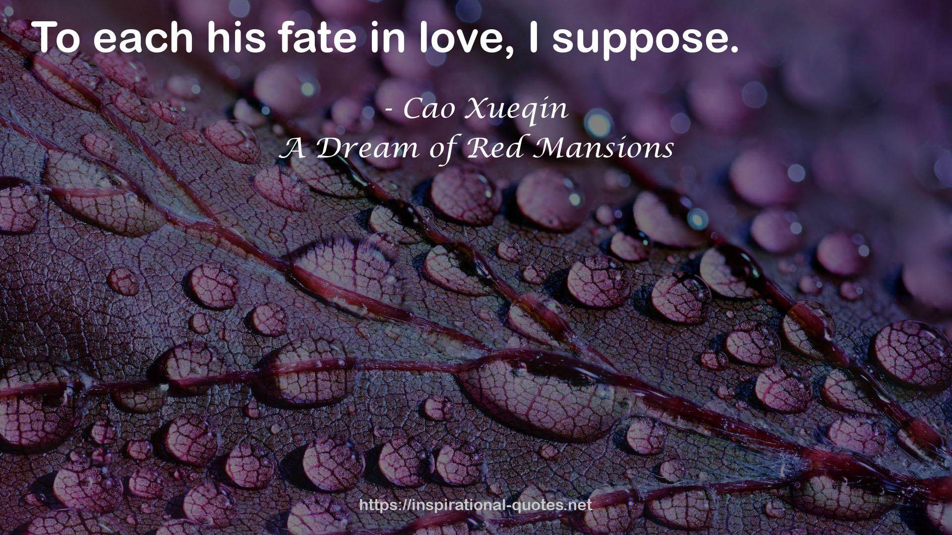 Cao Xueqin QUOTES