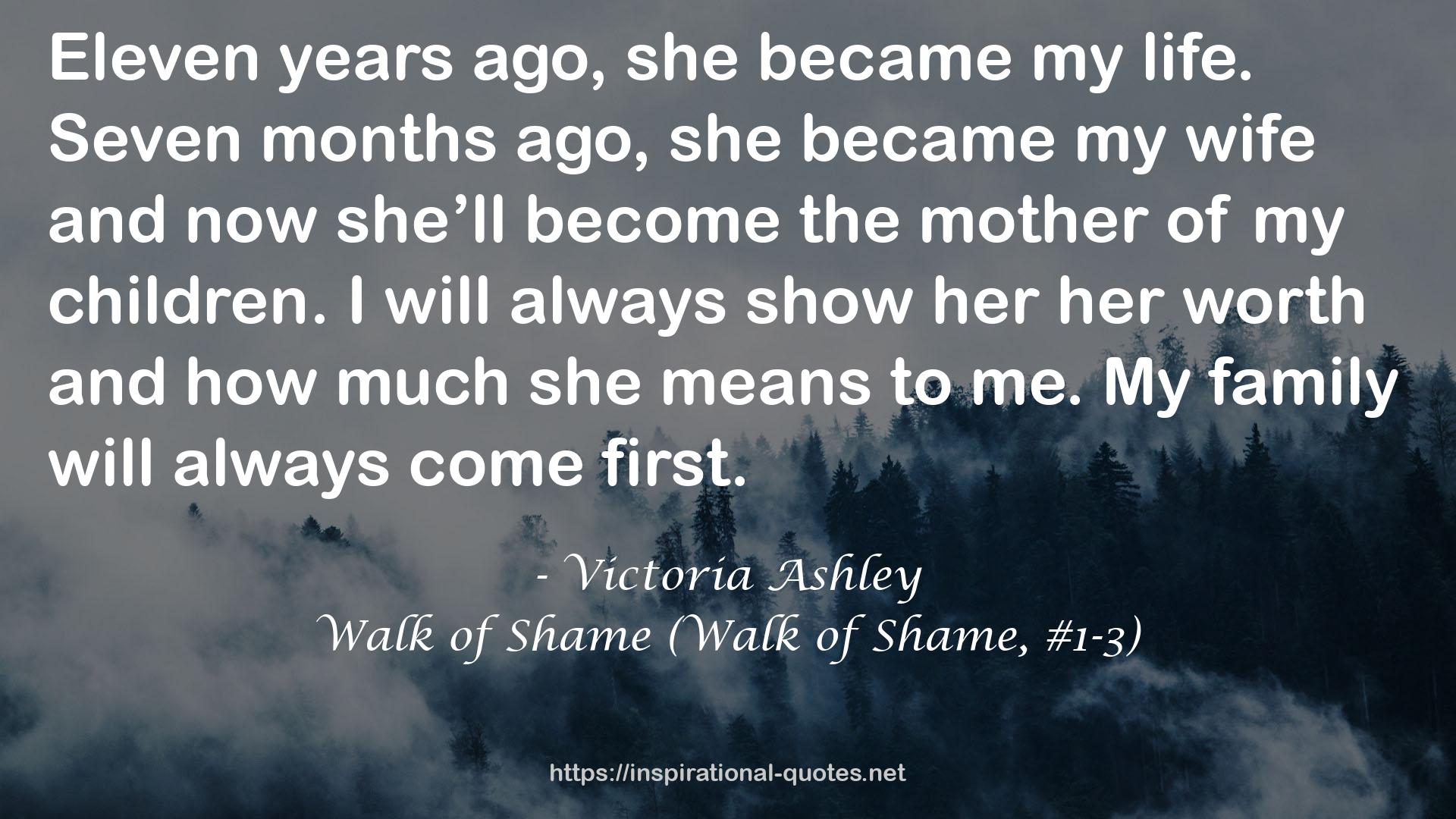 Walk of Shame (Walk of Shame, #1-3) QUOTES