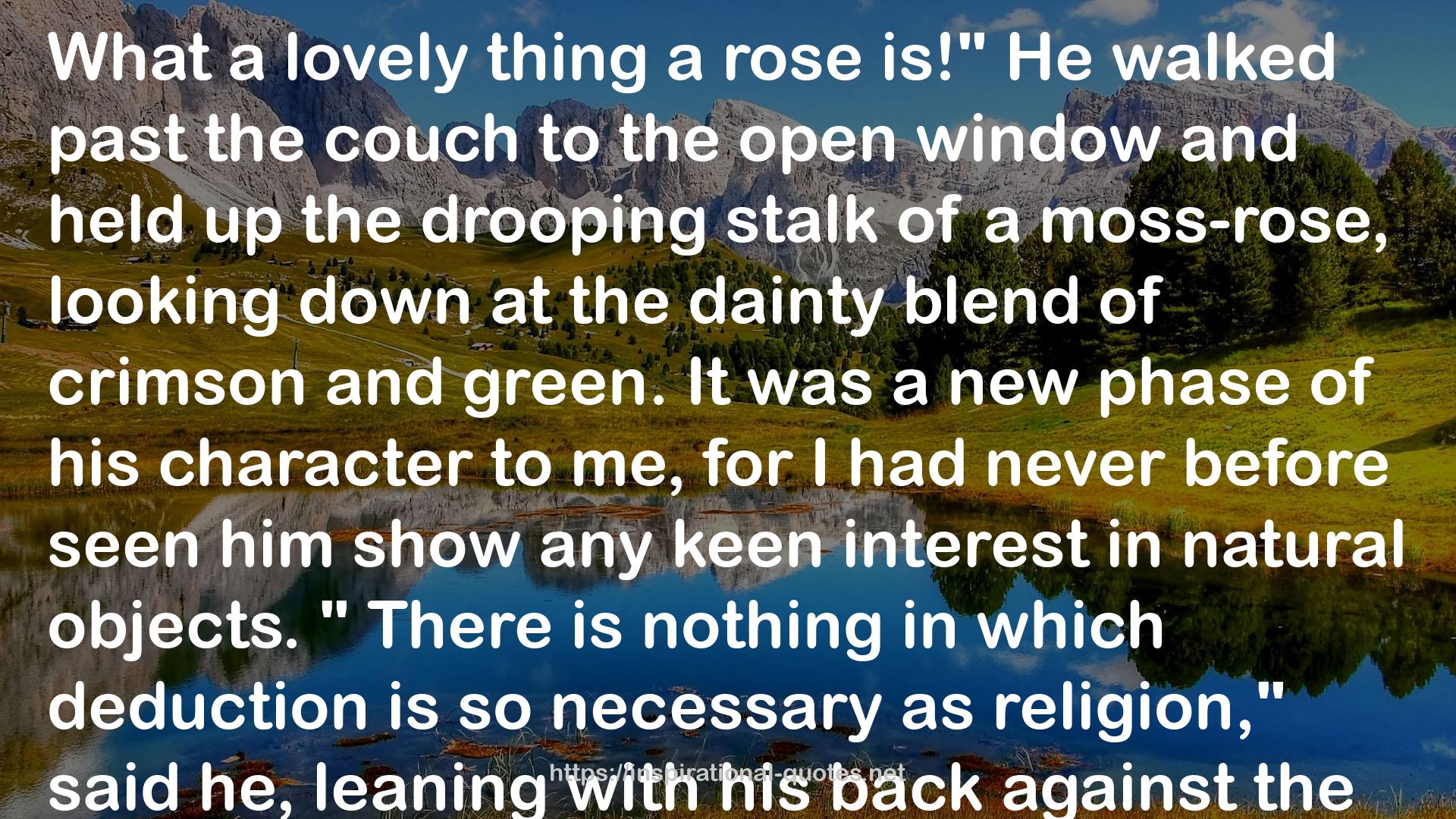 the open window  QUOTES