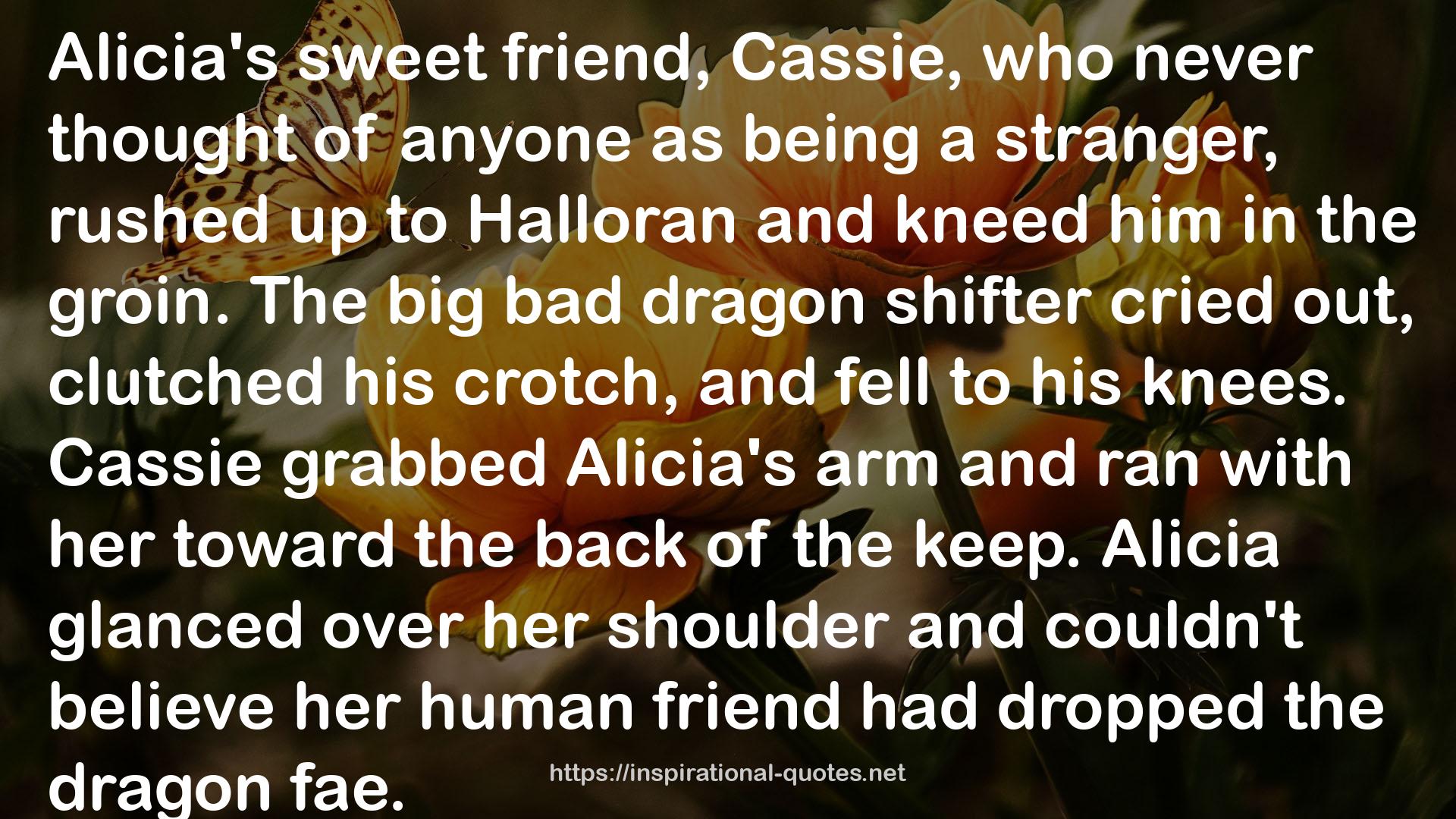 Dragon Fae (The World of Fae, #5) QUOTES
