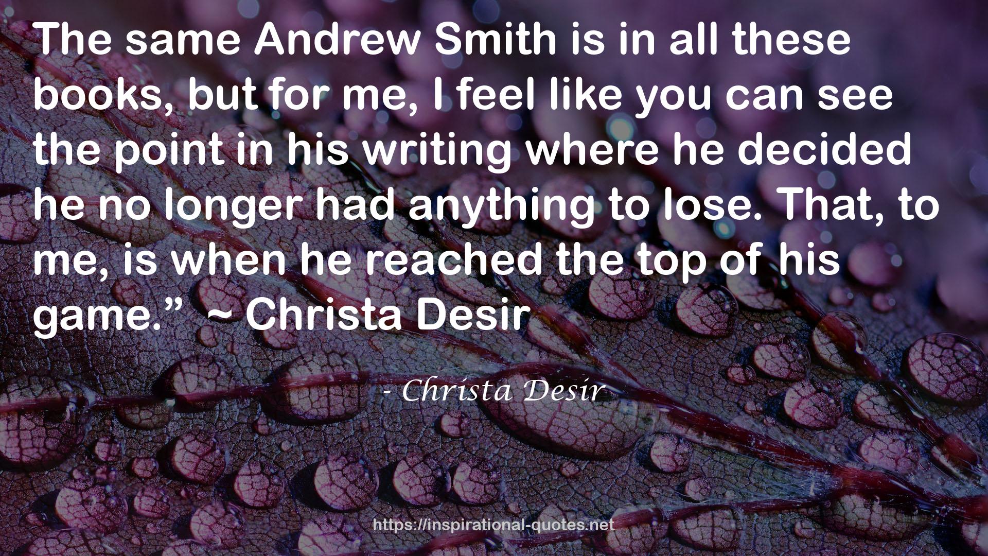 Christa Desir QUOTES