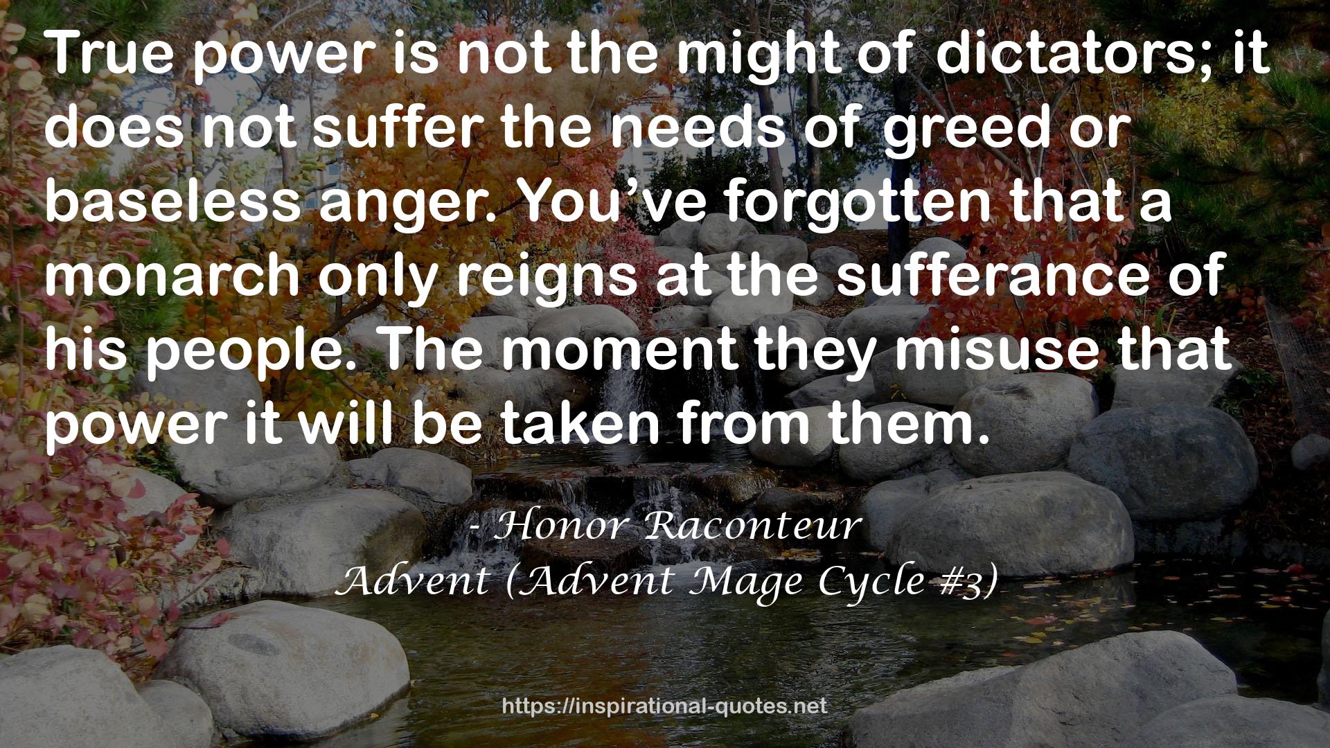 Advent (Advent Mage Cycle #3) QUOTES