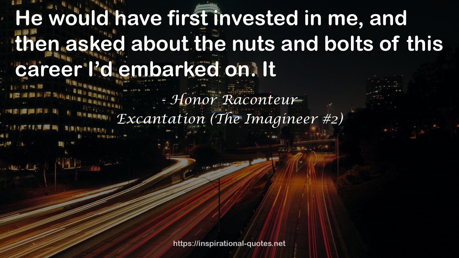 Excantation (The Imagineer #2) QUOTES