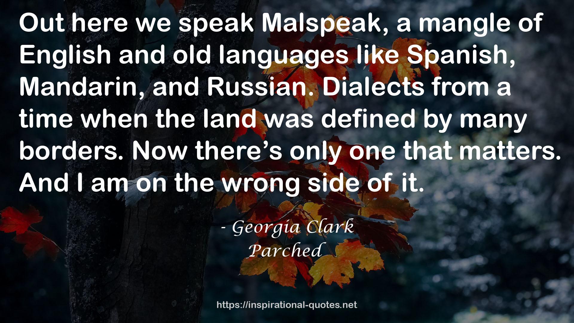 English and old languages  QUOTES