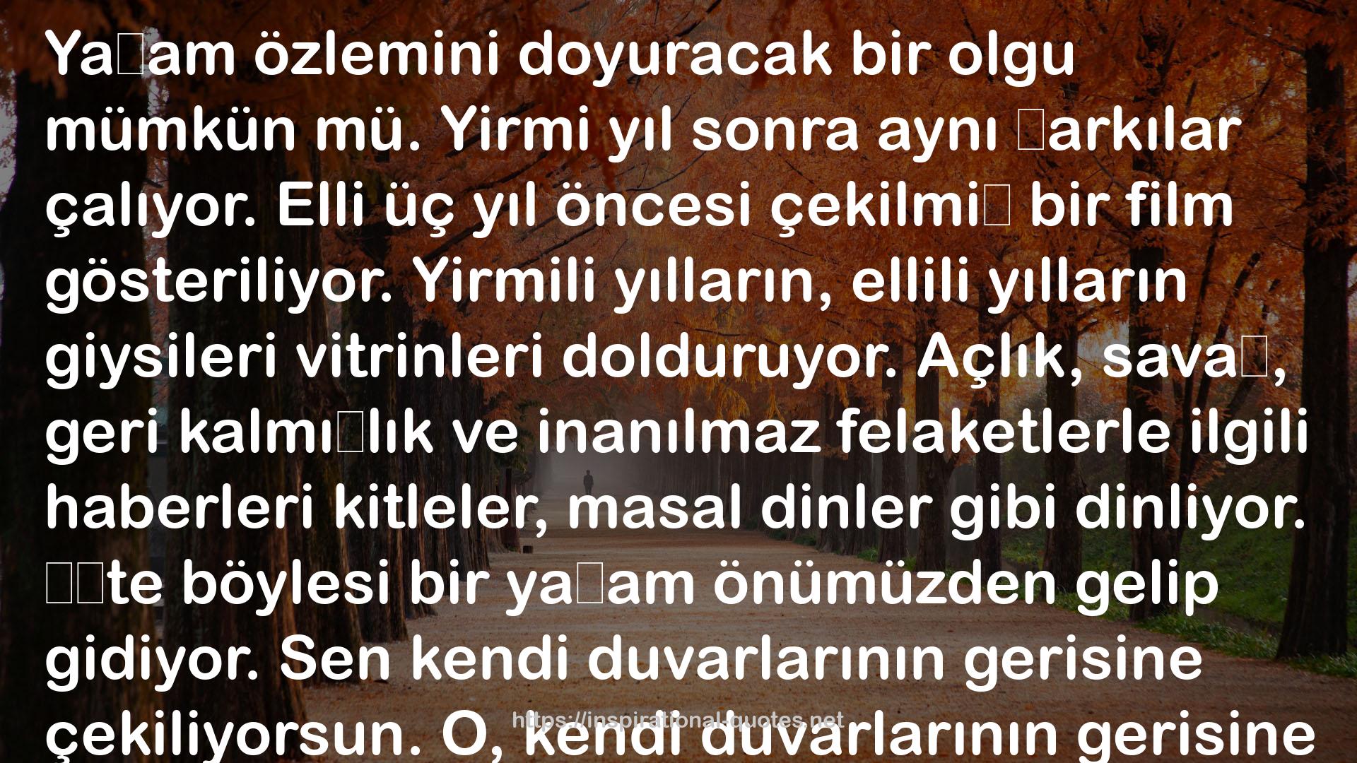 Tezer Özlü QUOTES