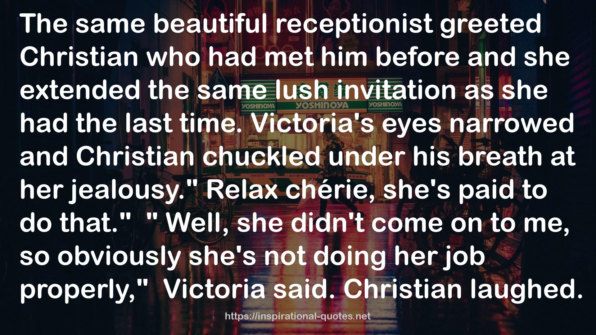 Victoria's eyes  QUOTES