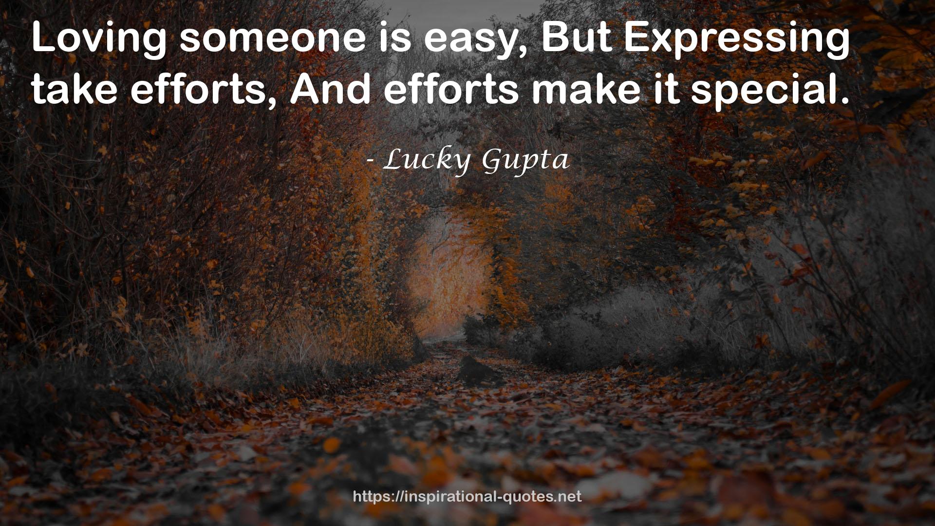 Lucky Gupta QUOTES