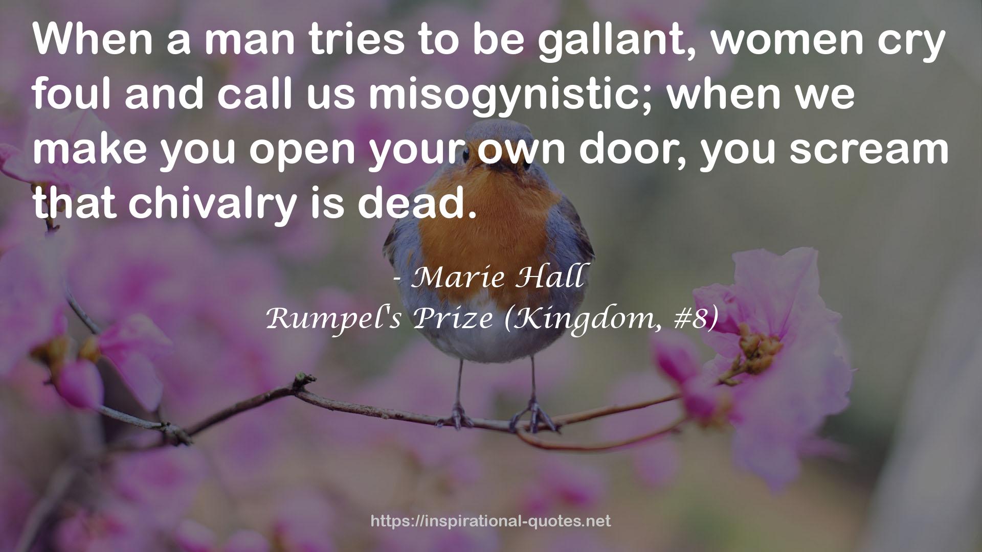 Rumpel's Prize (Kingdom, #8) QUOTES