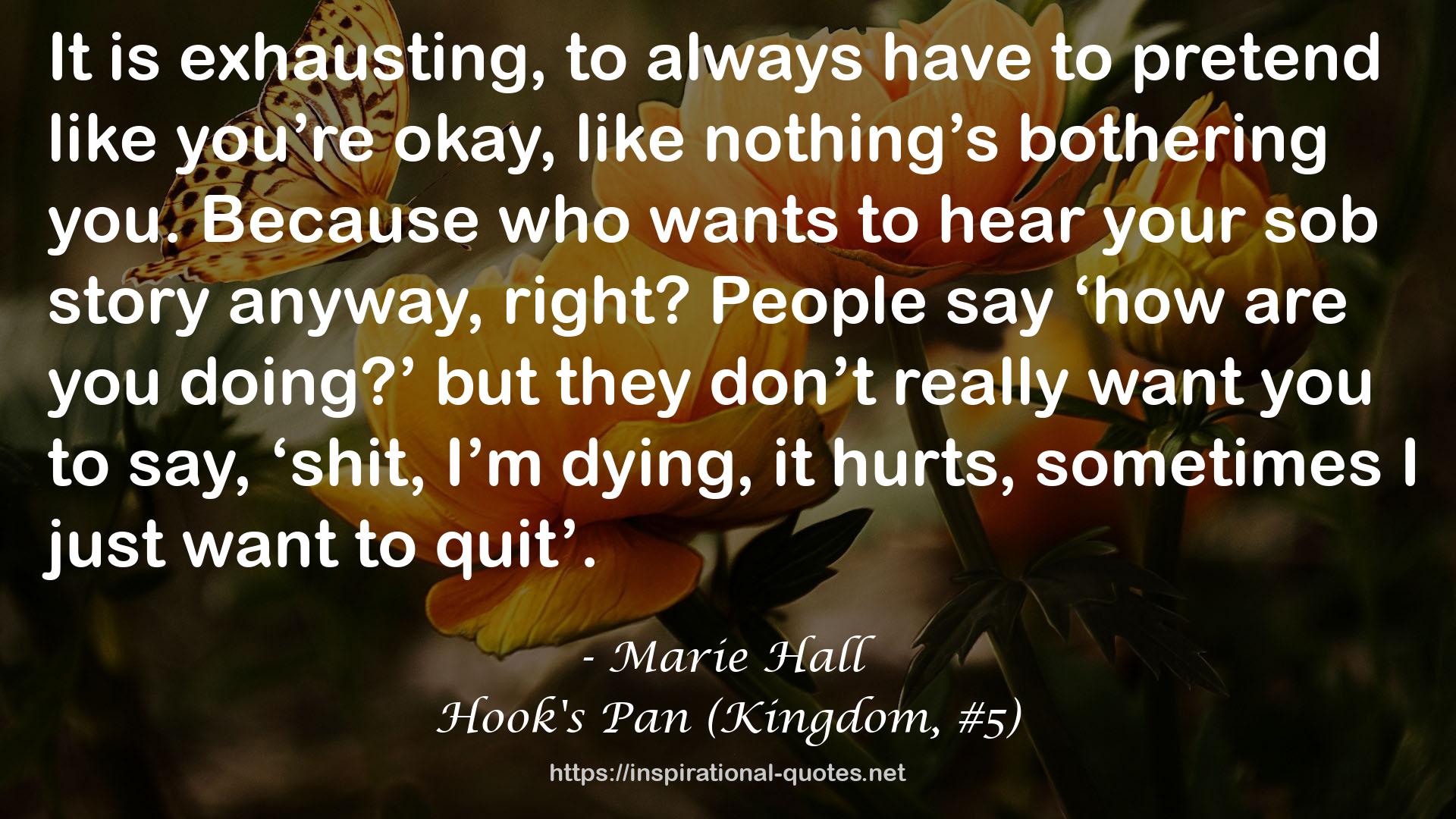 Hook's Pan (Kingdom, #5) QUOTES