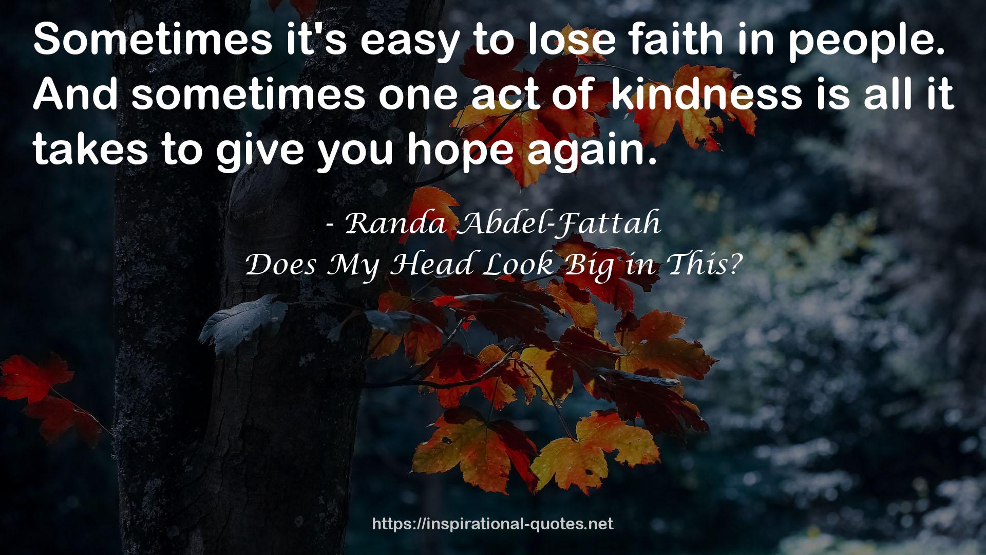 Randa Abdel-Fattah QUOTES