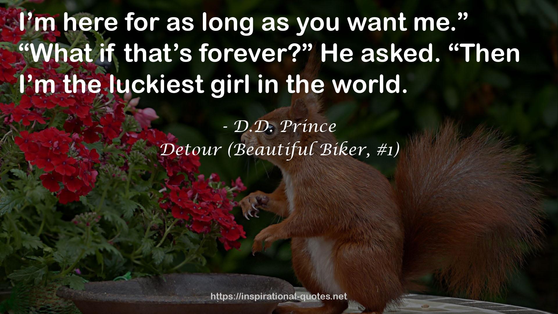 Detour (Beautiful Biker, #1) QUOTES