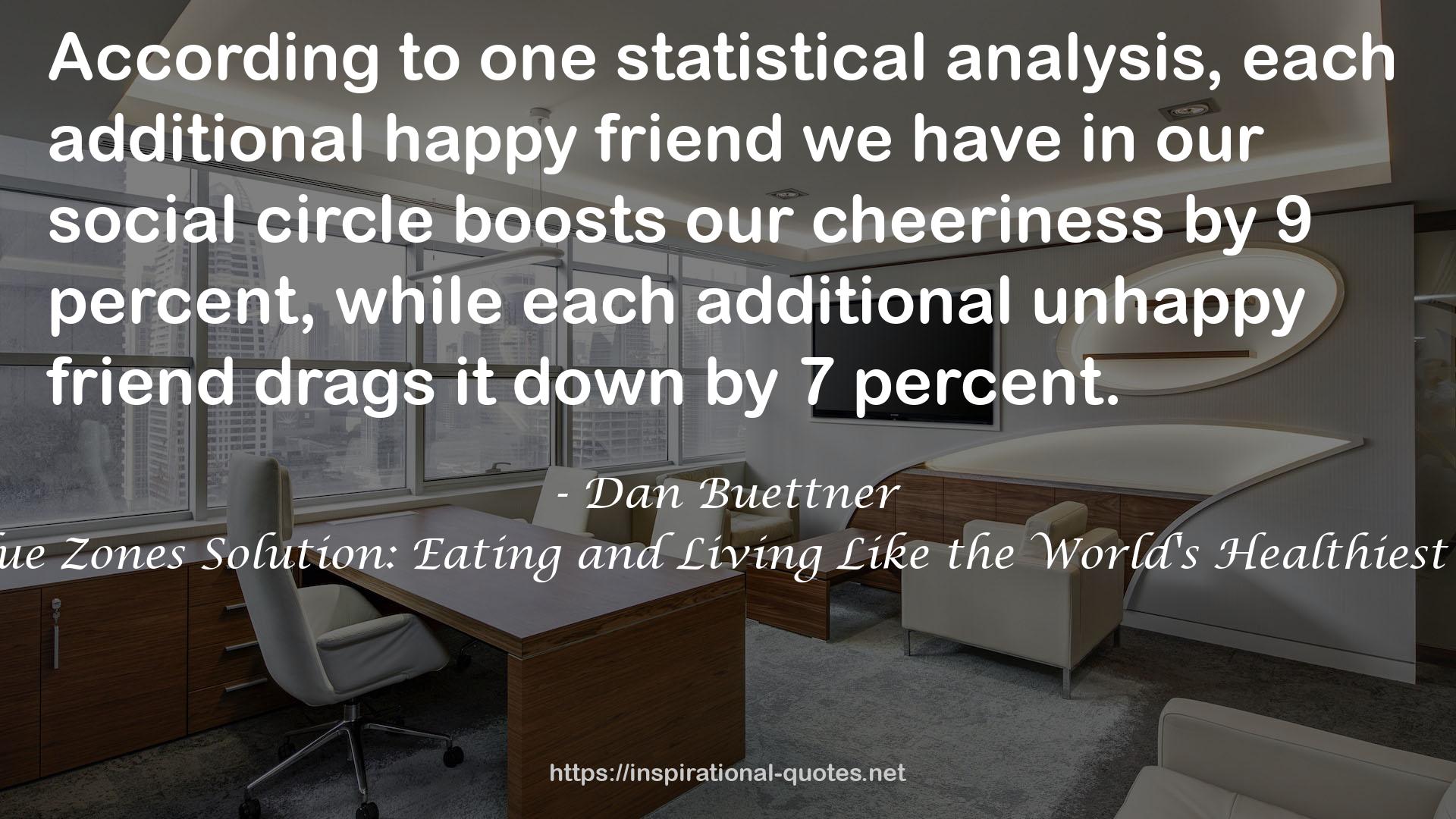 Dan Buettner QUOTES