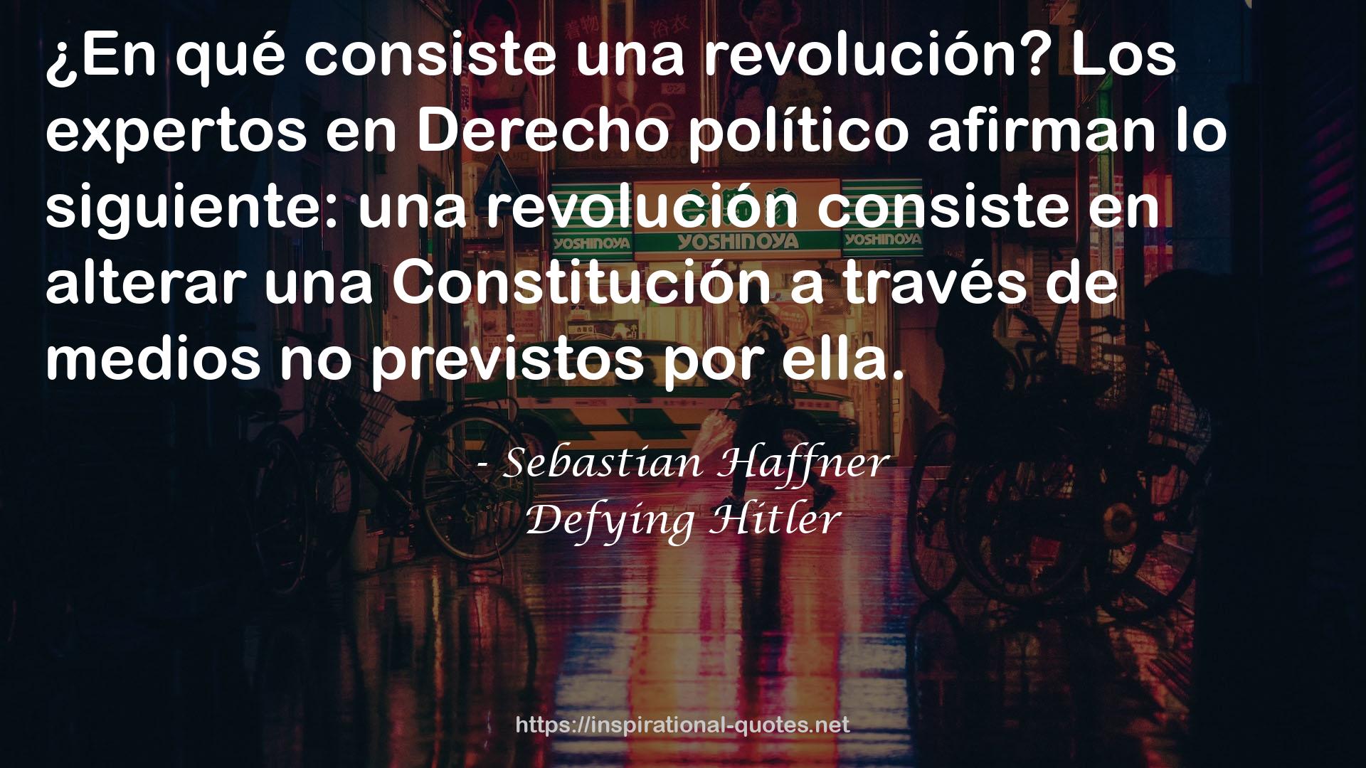 Sebastian Haffner QUOTES