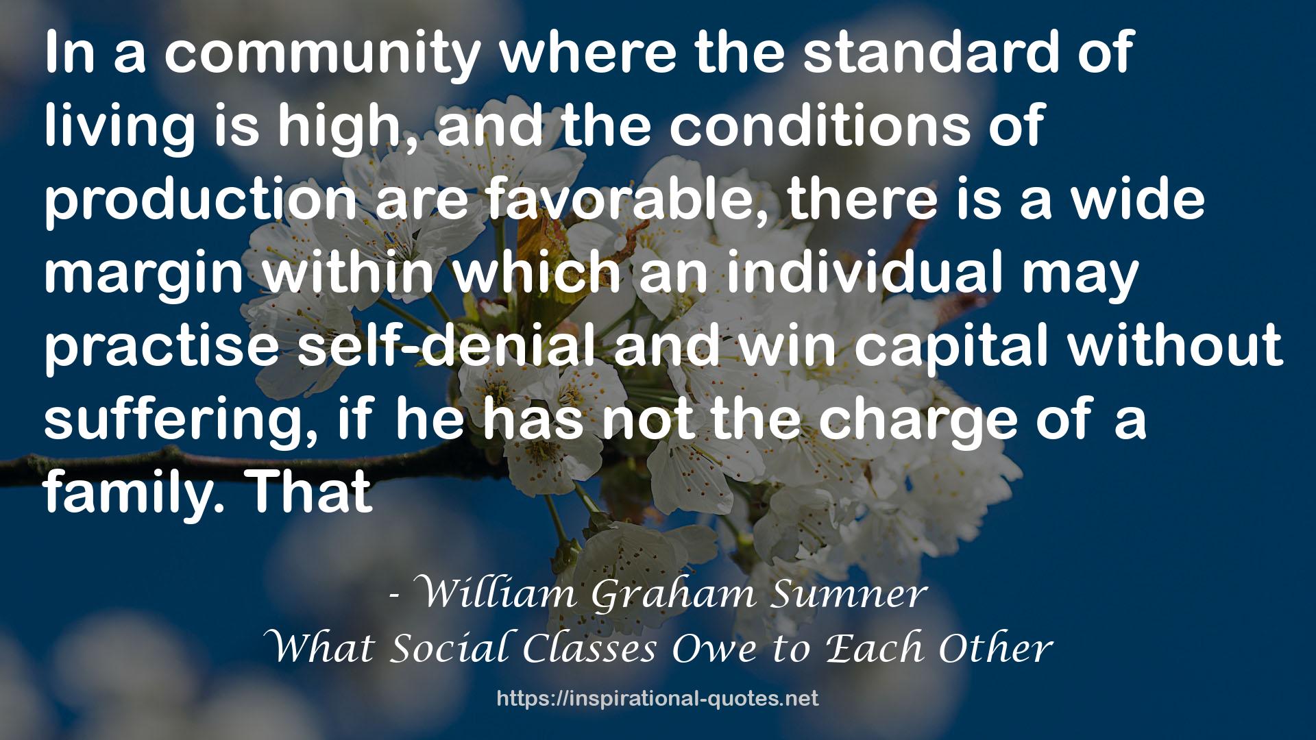 William Graham Sumner QUOTES