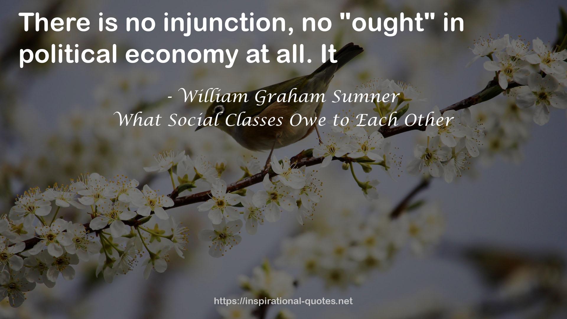 William Graham Sumner QUOTES