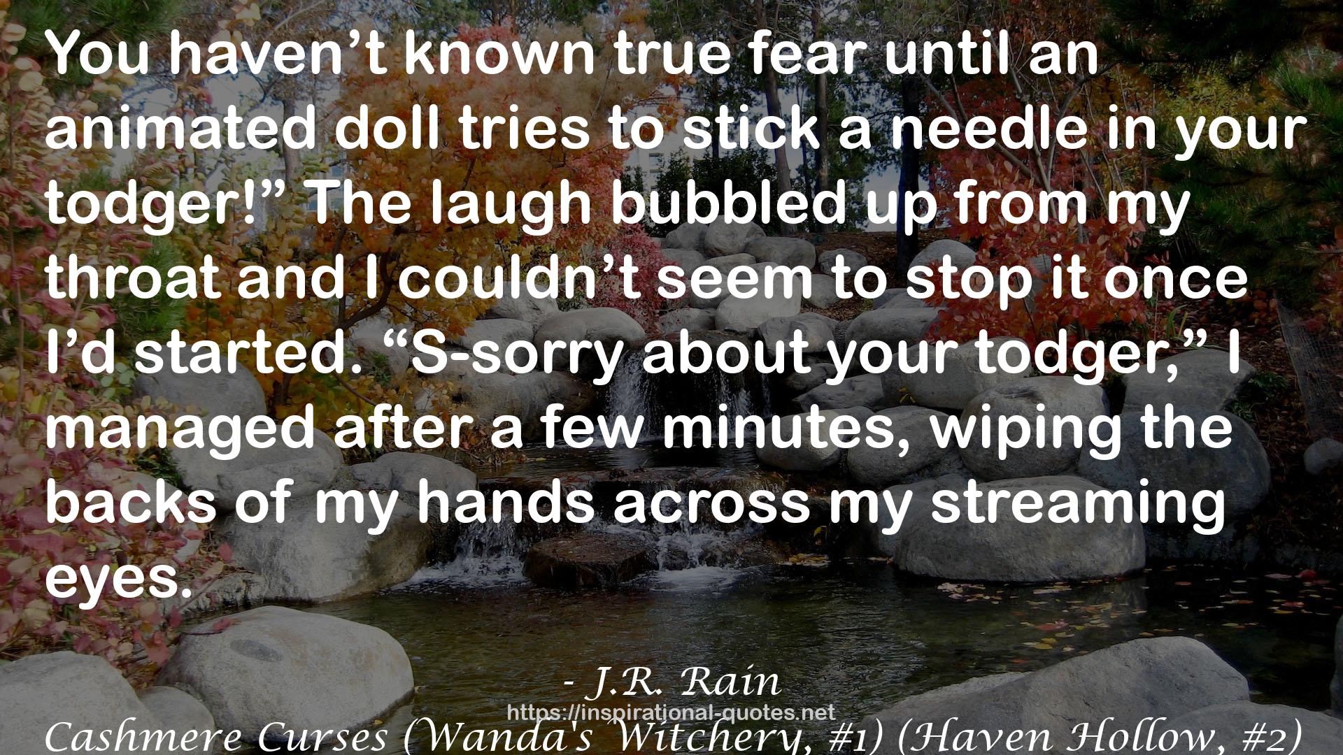 Cashmere Curses (Wanda's Witchery, #1) (Haven Hollow, #2) QUOTES