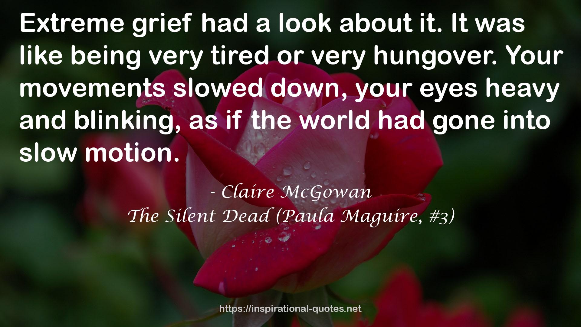 The Silent Dead (Paula Maguire, #3) QUOTES