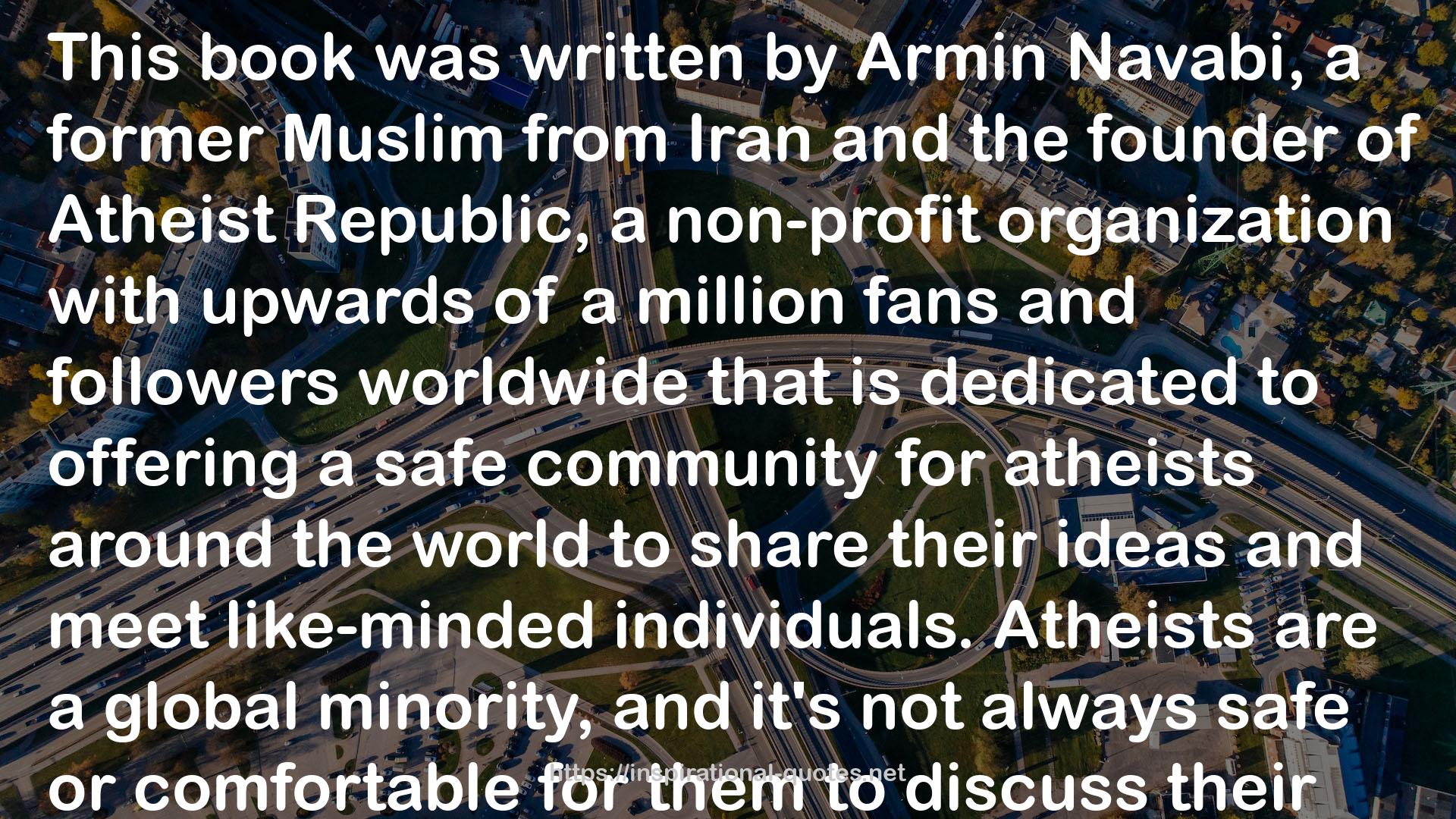 Armin Navabi QUOTES