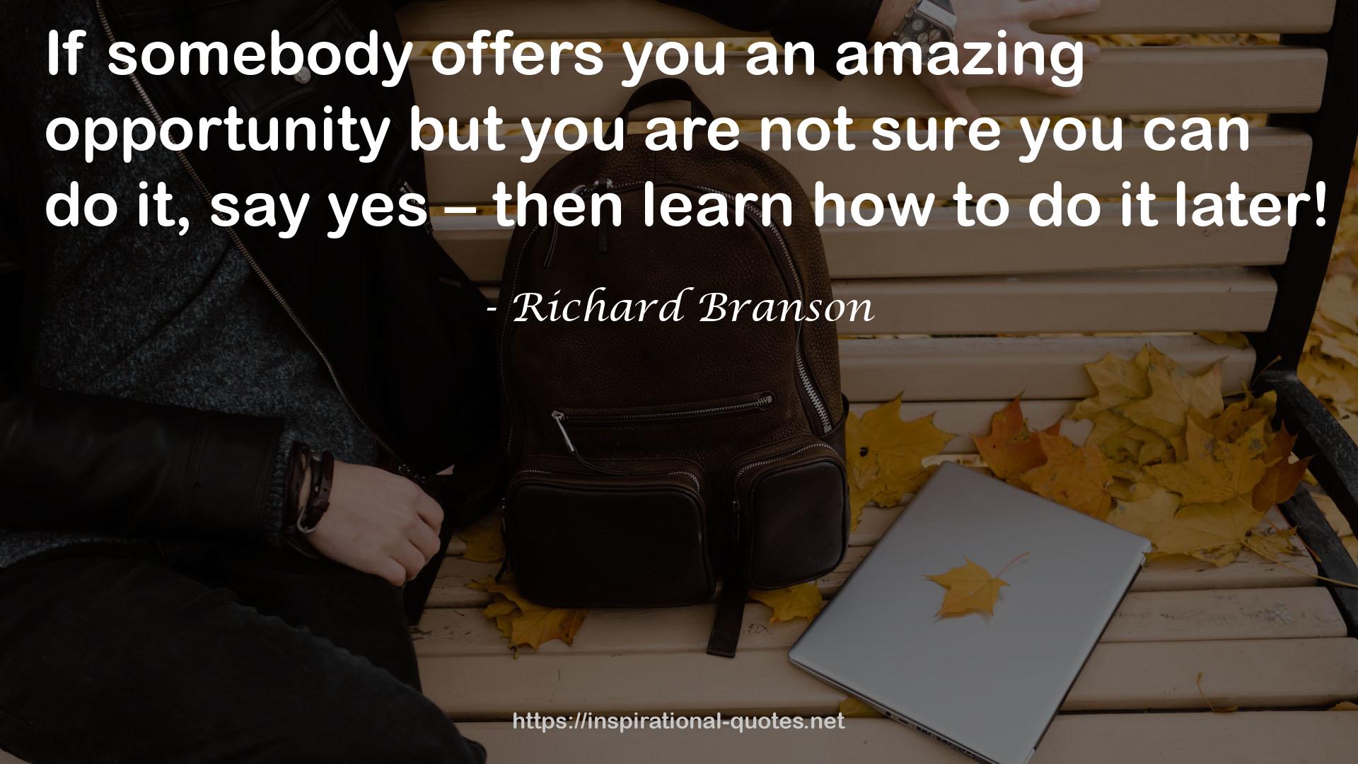 an amazing opportunity  QUOTES