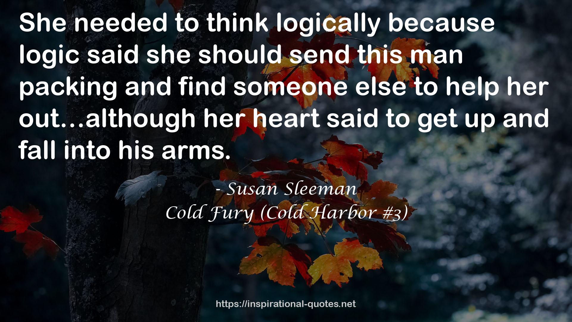 Cold Fury (Cold Harbor #3) QUOTES