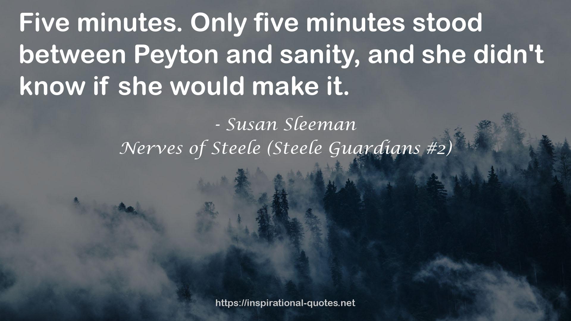 Nerves of Steele (Steele Guardians #2) QUOTES